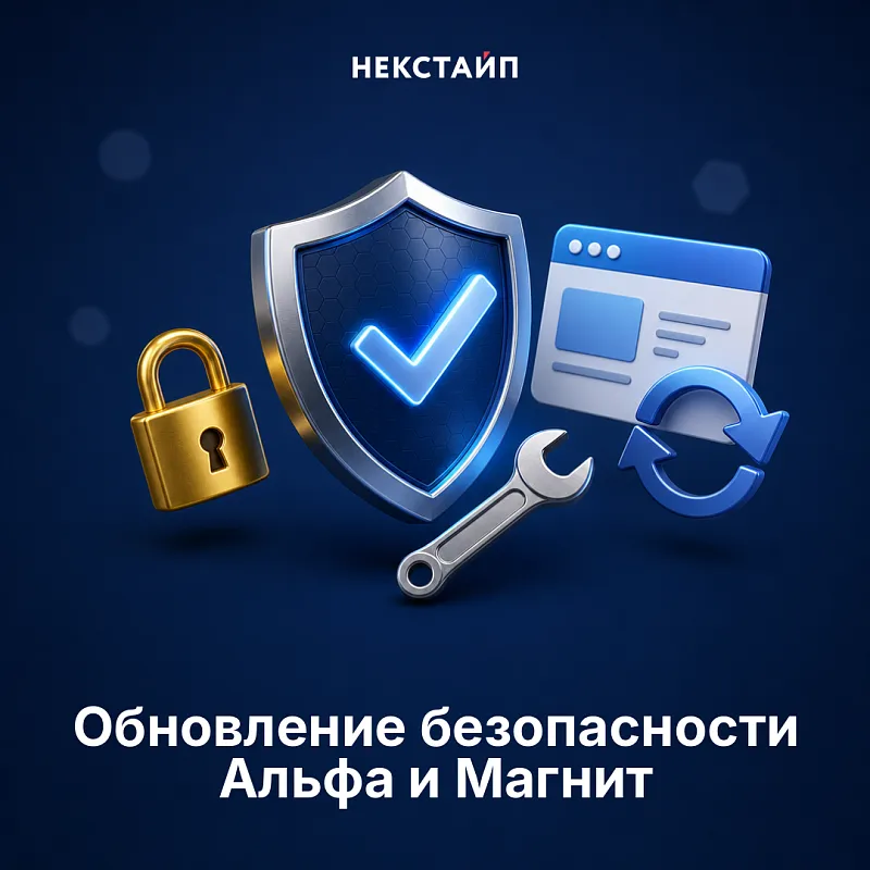 Обновление безопасности готовых решений «Некстайп: Альфа» и «Некстайп: Магнит»